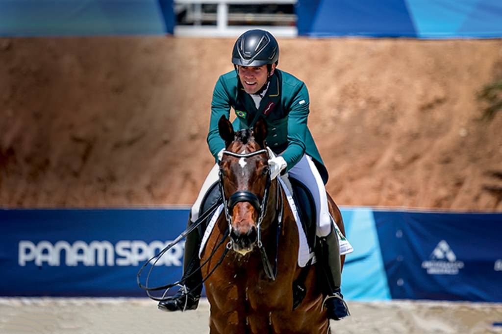 2 – JOAO VICTOR MARCARI OLIVA 2023 a.jpg ÍDOLO - O atleta João Victor, filho de Hortência: ímã para o interesse pela prática