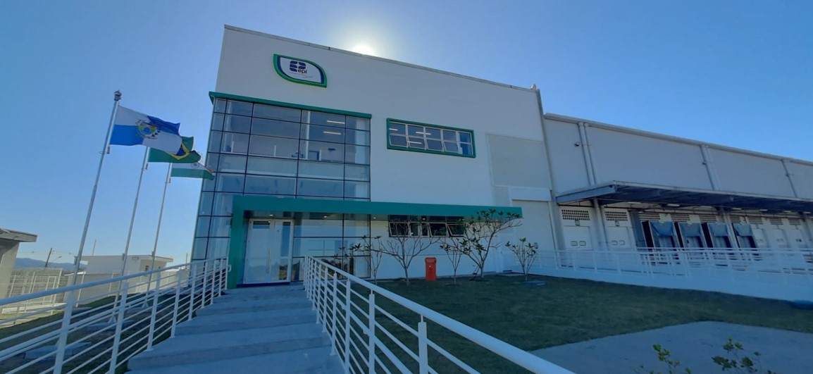 Fachada da empresa indiana EPL em Seropédica, no Rio de Janeiro
