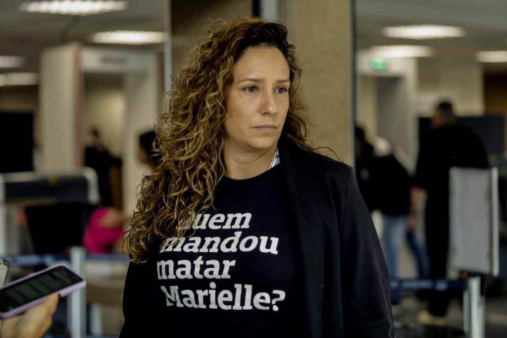 SPC363490.JPG Monica Benicio, viúva de Marielle Franco
