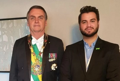 Bolsonaro e Filipe Martins