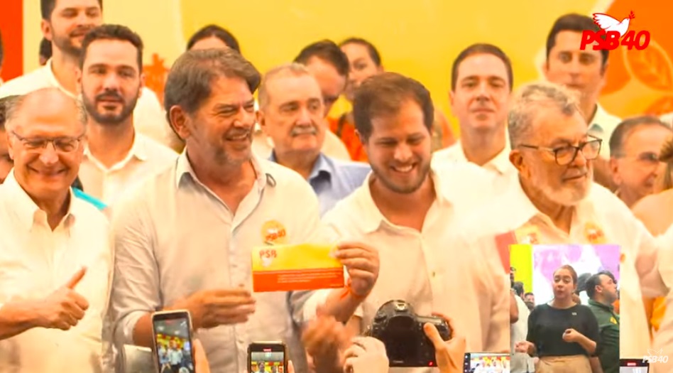 Cid Gomes se filia ao PSB