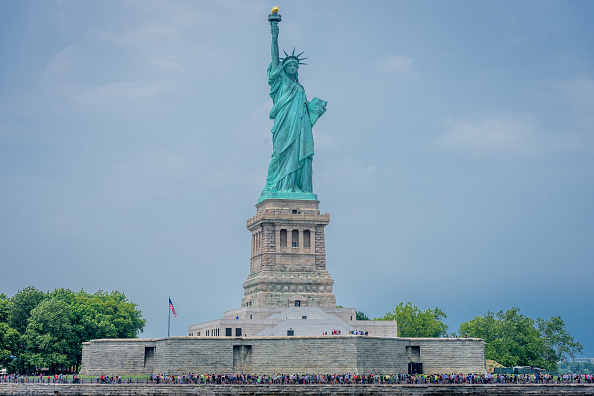 Estátuda da Liberdade em New York. 07/04/2018