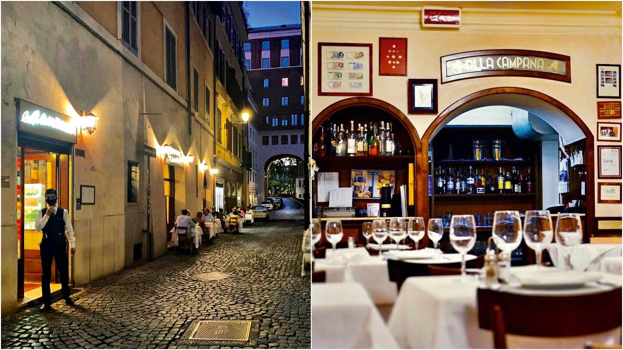 1518 - O interior simples do endereço no centro histórico de Roma (à esq.): típicas receitas da cozinha italiana