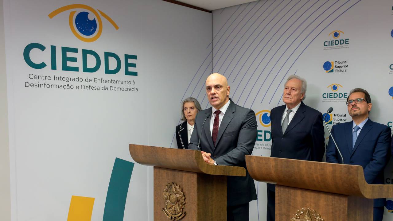 FRENTE AMPLA - Moraes: articulação inédita para garantir a lisura do pleito