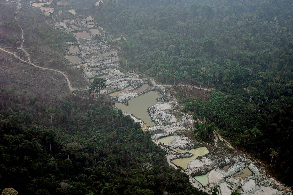 Sobrevoo no Pará (Foto Marizilda Cruppe/Amazônia Real/17/09/20 ILEGALIDADE - Garimpos no Pará: atividade clandestina ainda é um desafio