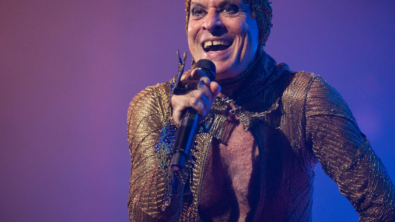 O cantor Ney Matogrosso
