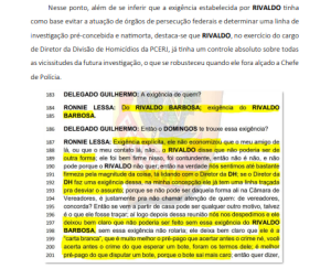 Rasgadinho Rivaldo Barbosa Executor de Marielle, Ronnie Lessa contou à PF em sua delação sobre a orientação dada pelo delegado Rivaldo Barbosa