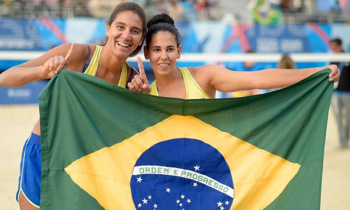 Duda (à dir.) e Ana Patrícia: classificadas para os Jogos de Paris 2024