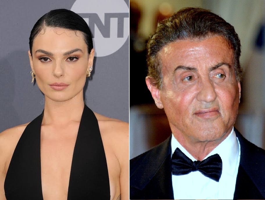 Isis Valverde e Sylvester Stallone -
