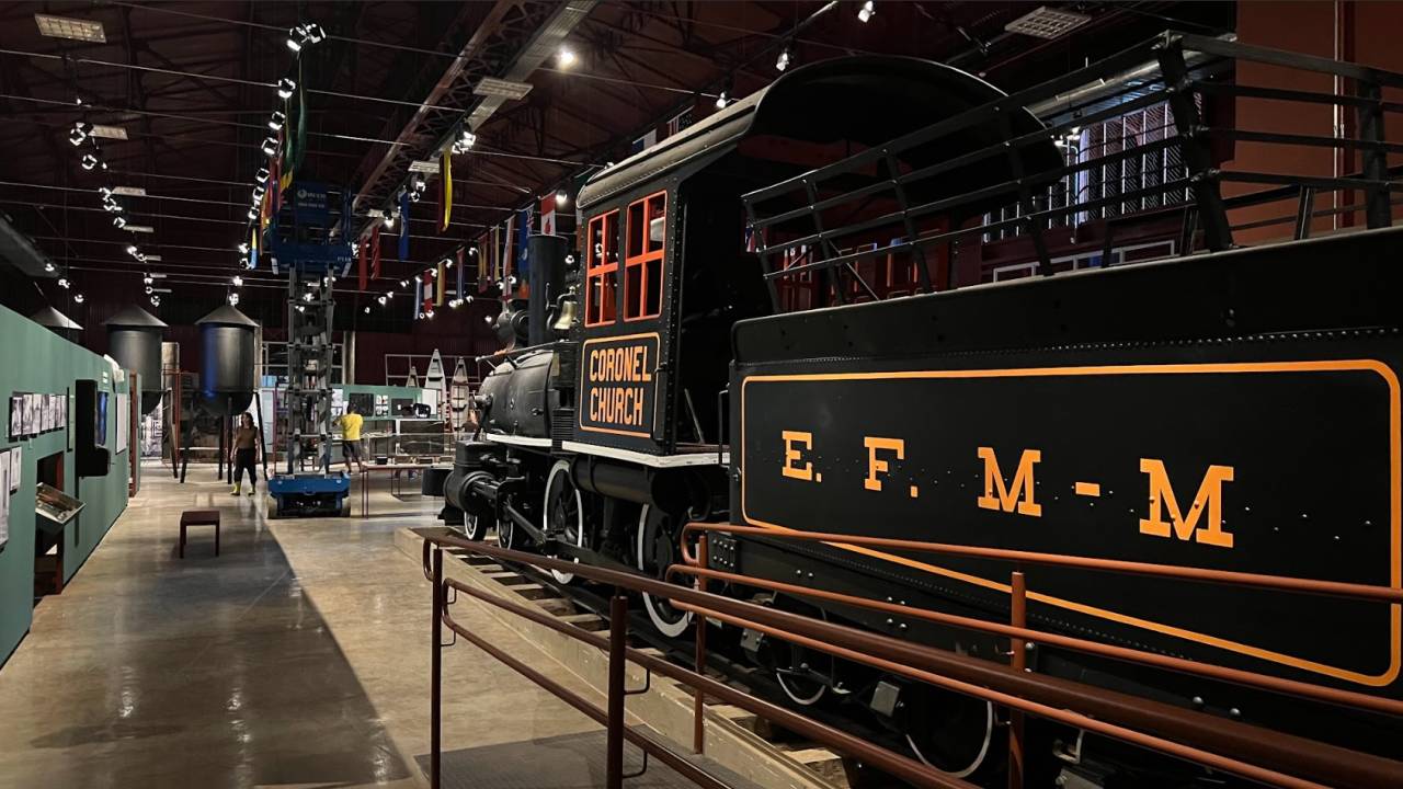 Museu da Estrada de Ferro Madeira-Mamoré, em Porto Velho, capital de Rondônia