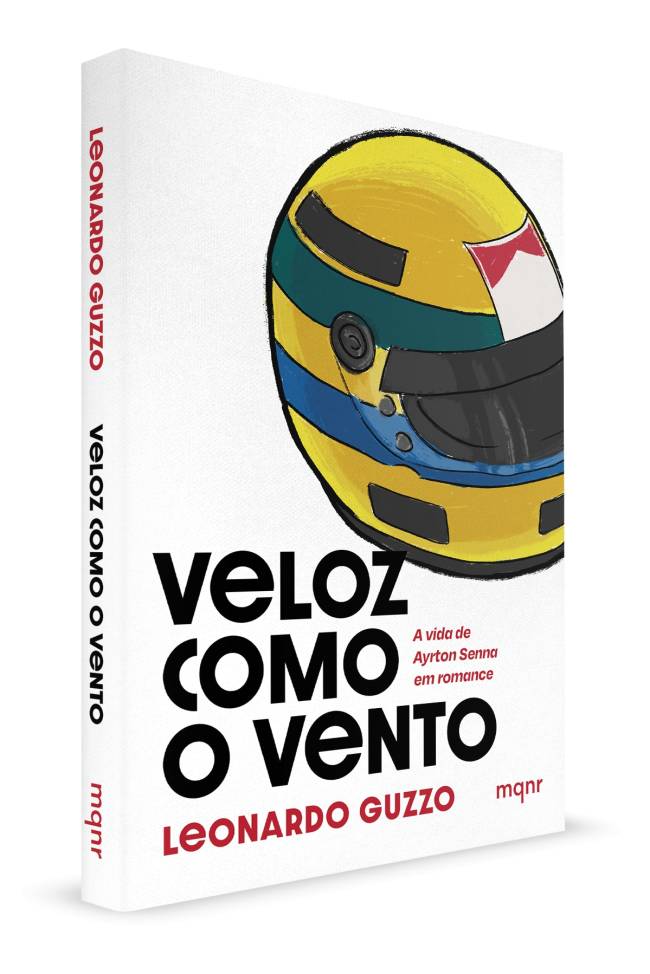 Capa do livro 'Veloz como o vento' -