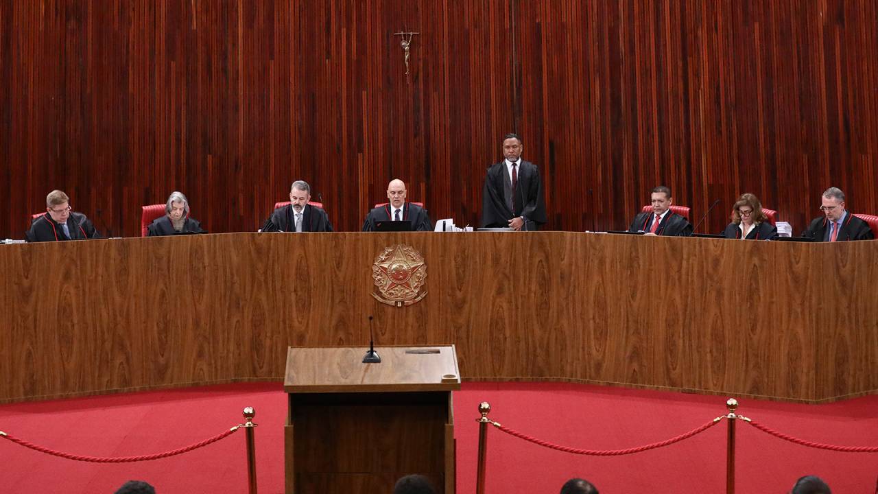MUDANÇA - Plenário: o TSE realizou o julgamento de Sergio Moro sob a presidência de Alexandre de Moraes