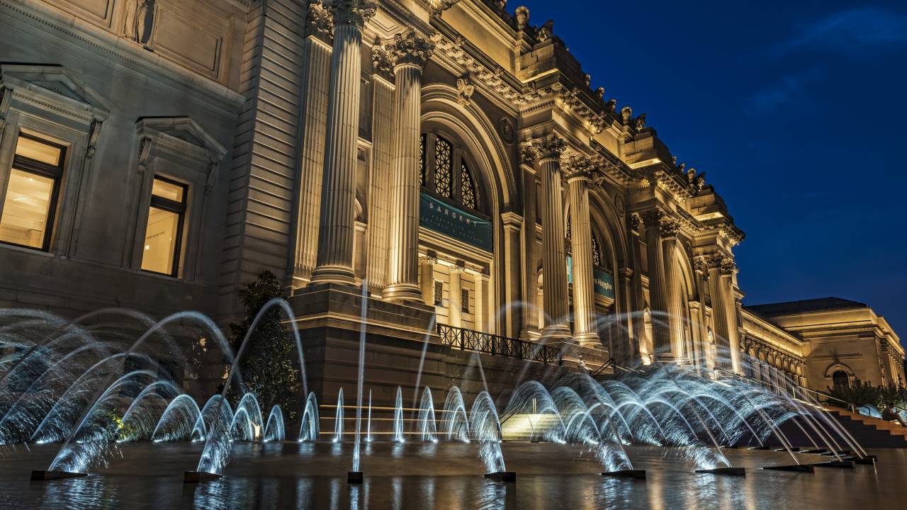 Fachada do Museu Metropolitano de Arte de Nova York, onde acontece o Met Gala