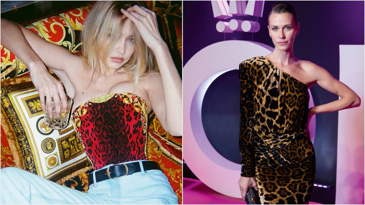 ENTRE MANCHAS E LISTRAS - As modelos Gigi Hadid e Renata Kuerten: o segredo é equilibrar as peças com estampas