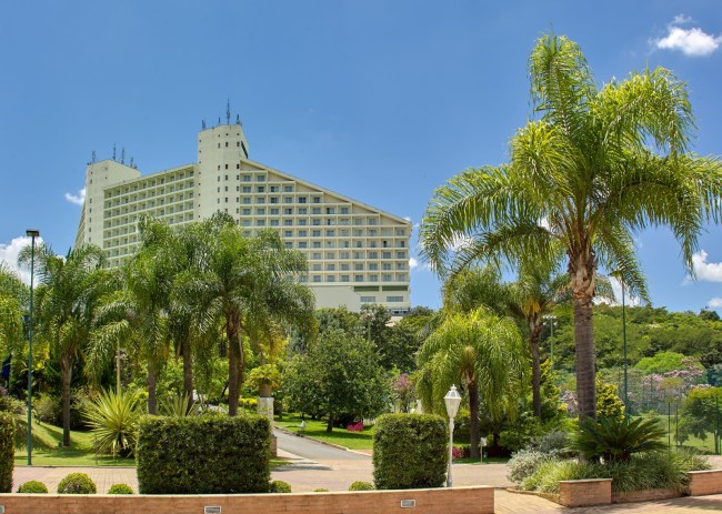 O hotel Bourton Atibaia Resort, um dos mais tradicionais da região -