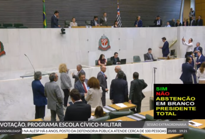 Escolas cívico-militares: projeto foi aprovado nesta terça-feira, 21, na Assembleia Legislativa de São Paulo (SP)