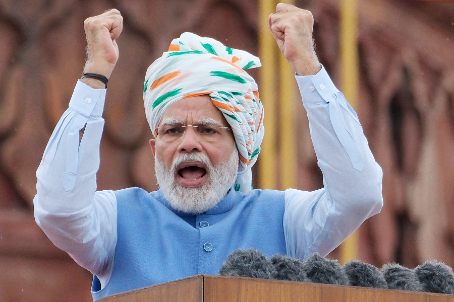 Buscando reeleição, premiê da Índia diz que foi ‘escolhido por Deus’