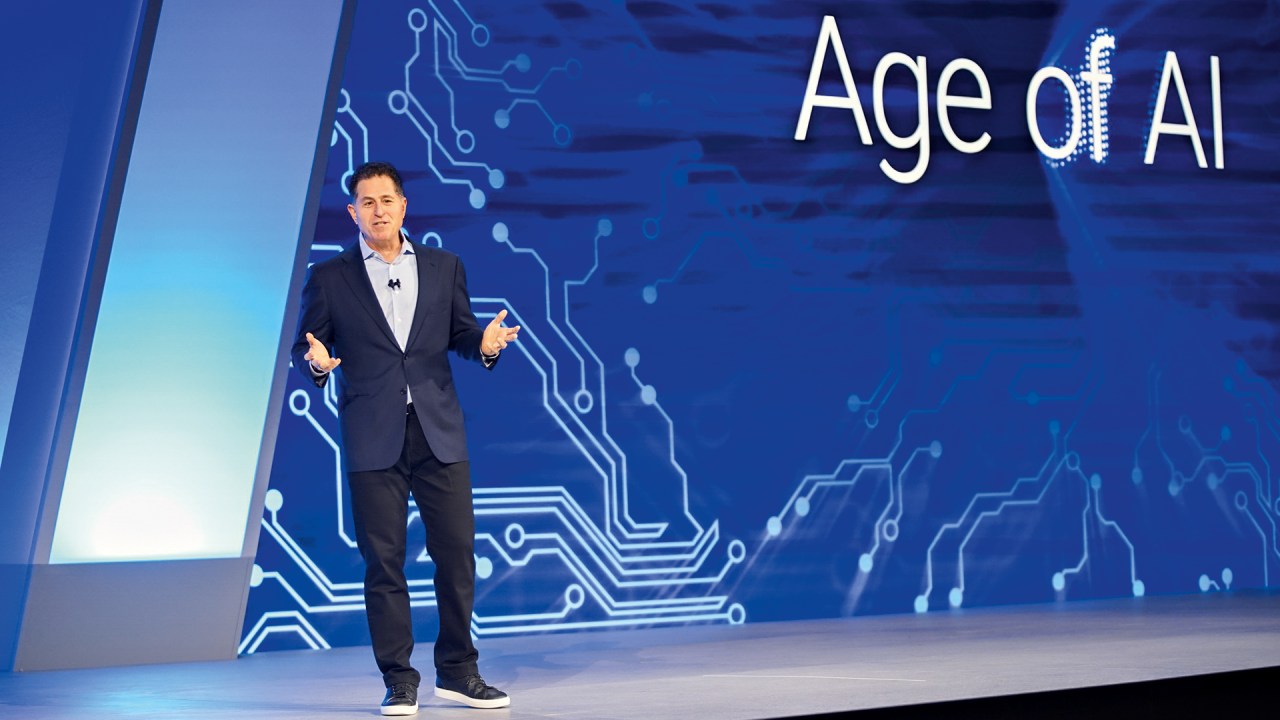 Michael Dell em show de lançamento: “Todos os novos PCs serão AI PCs até 2027”
