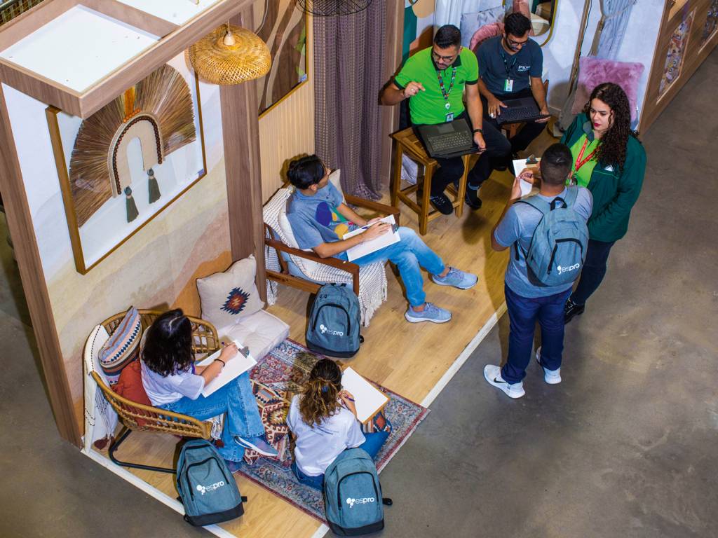 2—A63A8236.JPG Na loja: jovens do Projeto Formar fazem treinamento prático em unidade da Leroy Merlin