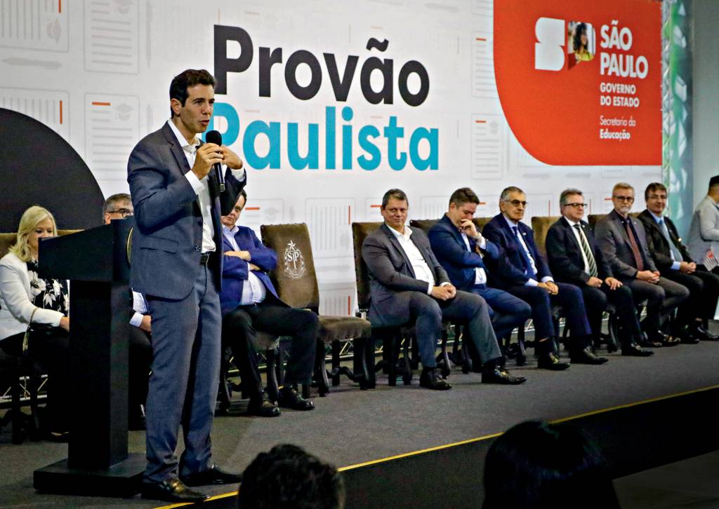 TarcÌsio lanÁa Prov¿o Paulista EMBRIÃO - O secretário de Educação de SP, Renato Feder: idealizador do projeto ainda no Paraná