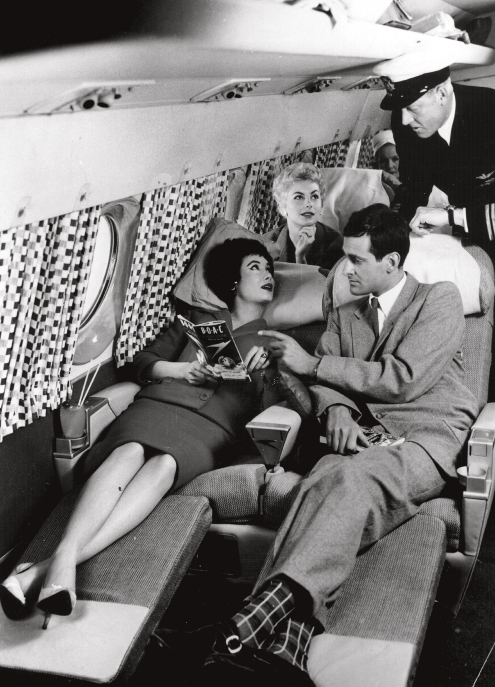 GettyImages-3270048.jpg POMPA - Voar nos anos 1960: poltrona reclinável e menu caprichado