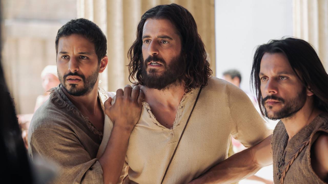 Cena da série 'The Chosen' -