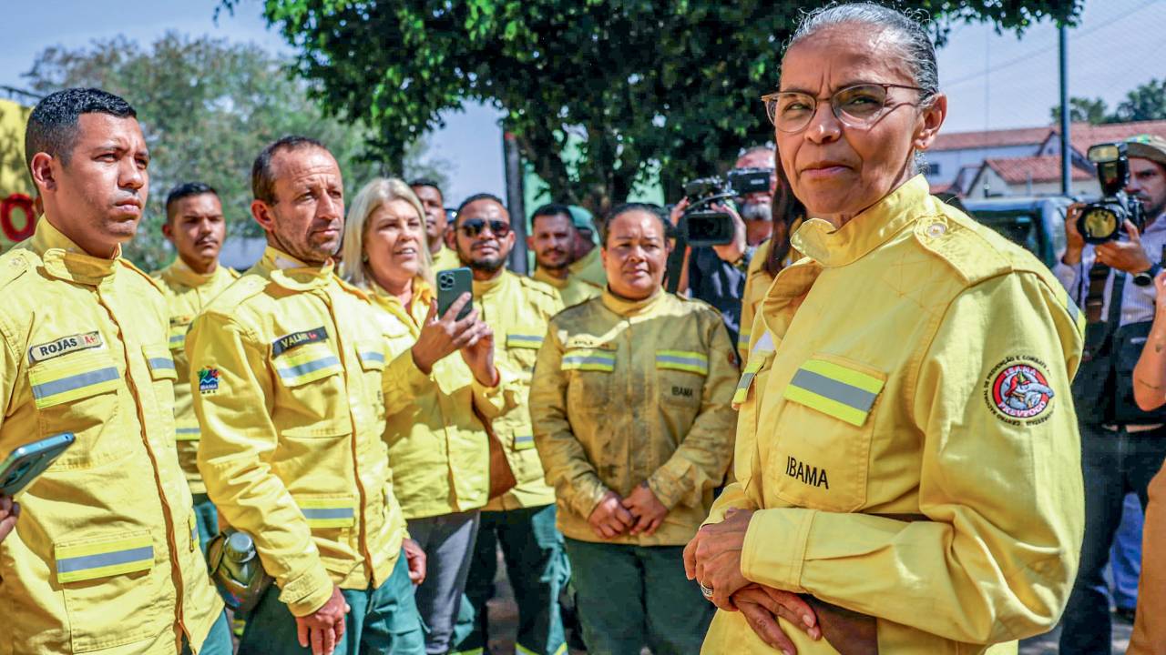 ESFORÇO - Marina: reforço na brigada para conter as queimadas