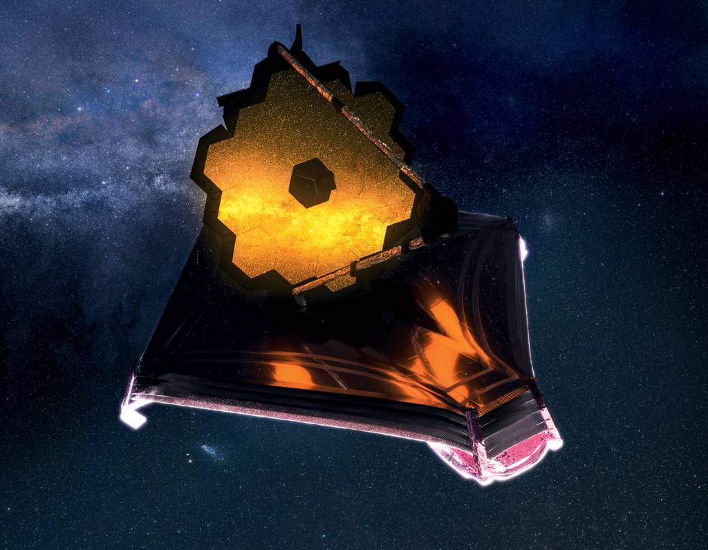 2 – NASA – ESPACO – TELESCOPIO ARTE JAMES WEBB d.jpeg OLHO VIVO - James Webb: recursos poderosos e imagens que estão mudando conceitos sobre a evolução do universo