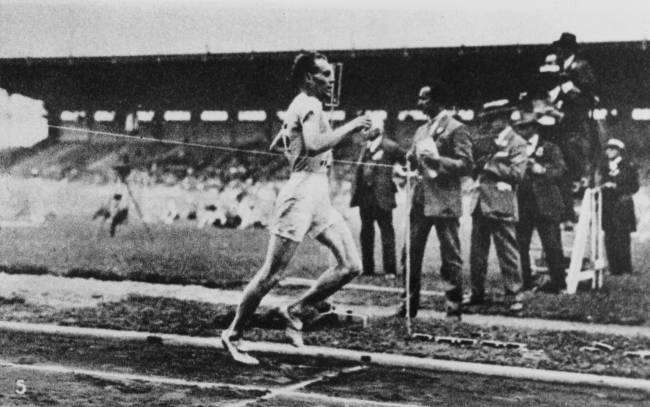 Olympic Games Paris 1924, finals 1500m: Paavo Nurmi wins (Photo by RDB/ullstein bild via Getty Images)