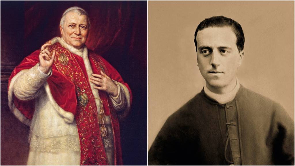 GettyImages-164078412.jpg PODER - O papa Pio IX (à esq.) e o Edgardo Mortara real (acima): mesmo tirado da família, ele foi fiel à Igreja