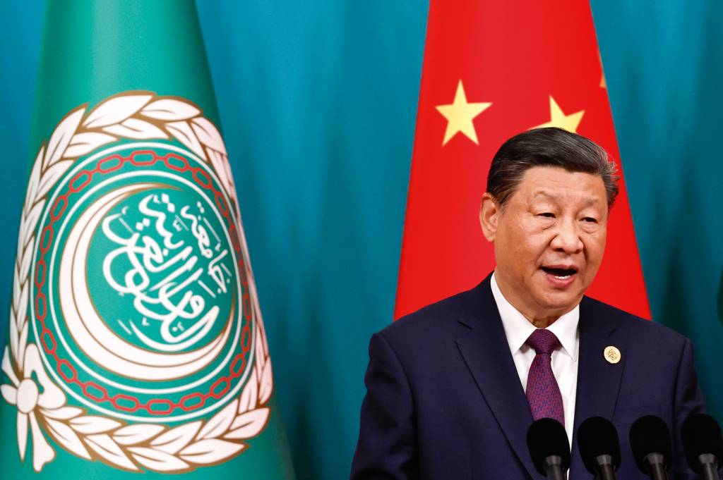 GettyImages-2154652004.jpg RIVALIDADE - Xi Jinping: Trump vê no líder chinês o maior inimigo dos Estados Unidos, mas também dá tranco em Taiwan