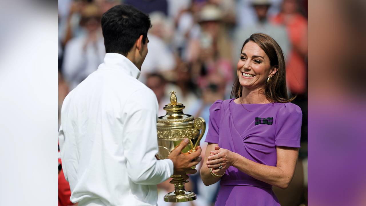 Kate Middleton e Carlos Alcaraz