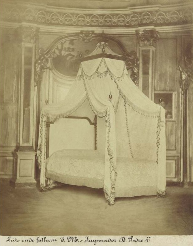 Álbum traz registro raro do leito de nascimento e morte de D. Pedro I - Álbum traz registro raro do leito de nascimento e morte de D. Pedro I -