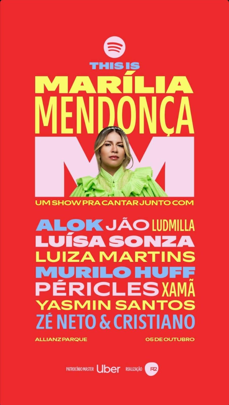 WhatsApp Image 2024-07-30 at 14.13.18 Cartaz com os participantes do show em homenagem a Marilia Mendonça