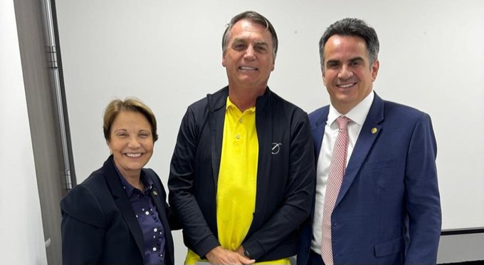 Bolsonaro recebe Tereza Cristina e Ciro em meio a crise entre PP e PL