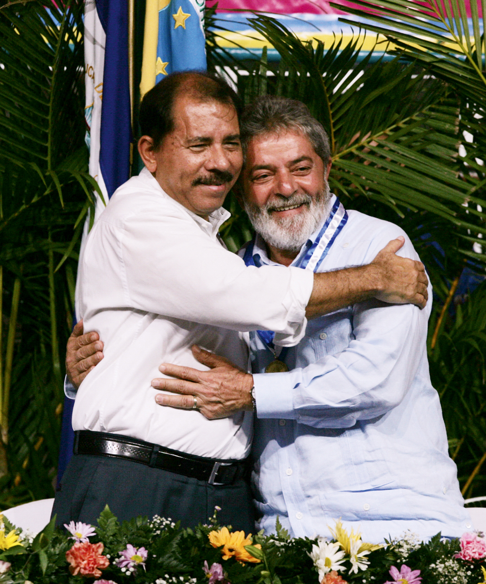 000_Mvd401597.jpg DOR DE CABEÇA - Lula com Ortega: proximidade antiga e constrangimento