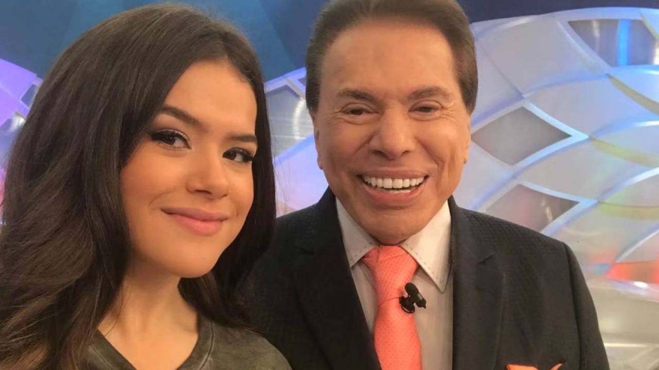 Maisa Silva e Silvio Santos