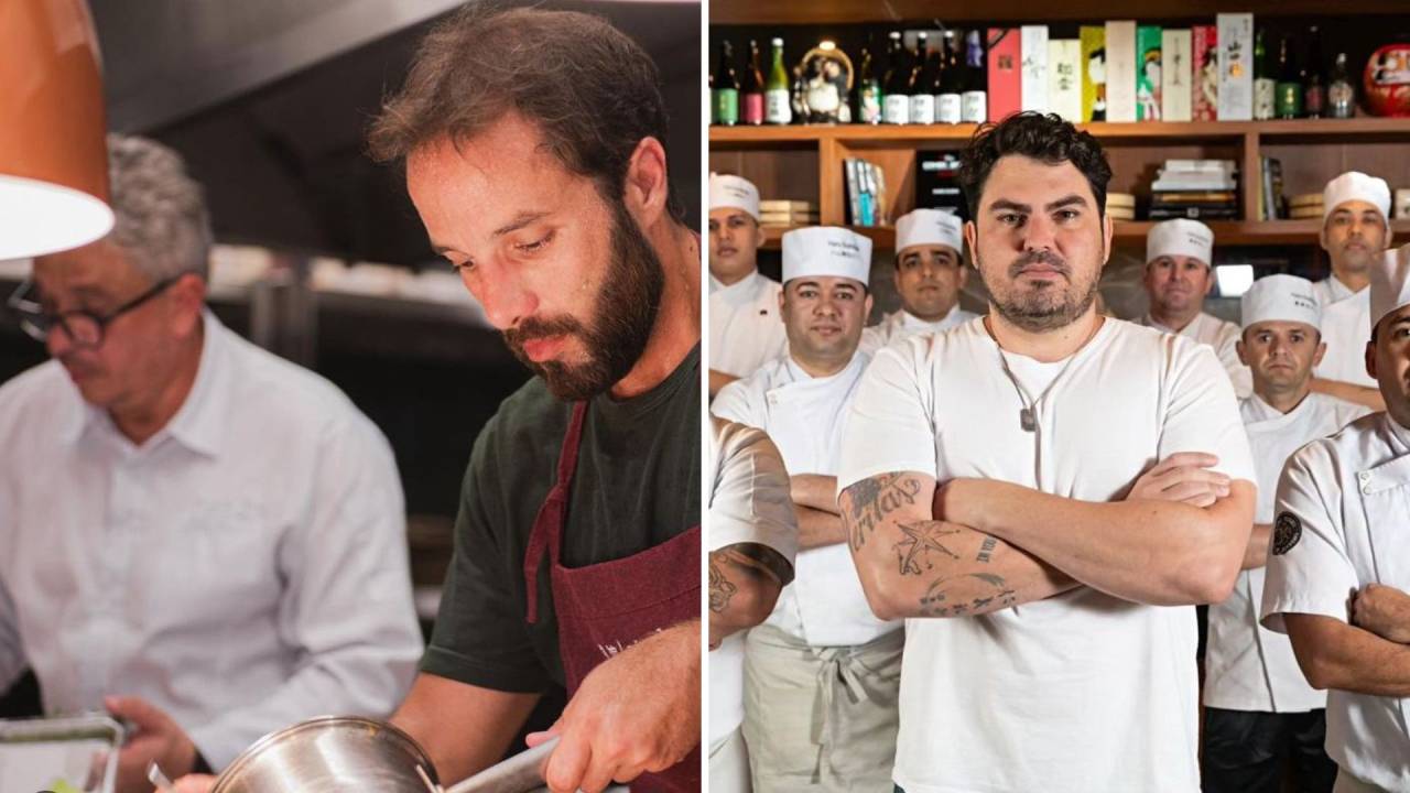 Elia Schramm e Menandro Rodrigues -