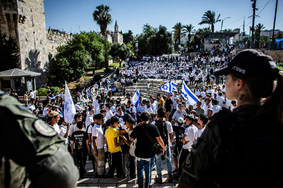 Protesto de israelenses em Jerusalém //