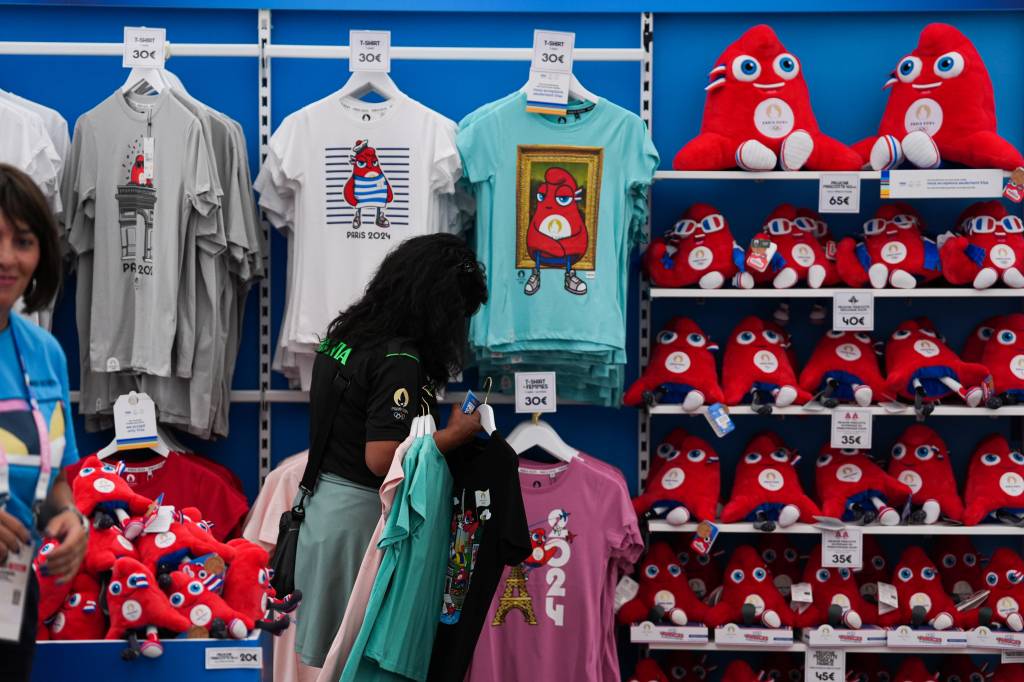 A Visit To Souvenir Store Inside Paris Olympic Village wewewew