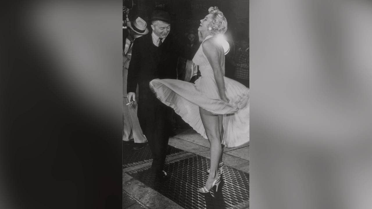 CLÁSSICO - Wilder com Marilyn: ele dirigiu a famosa cena do vestido