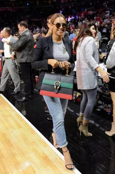 Beyoncè e sua bolsa Bamboo: estilo