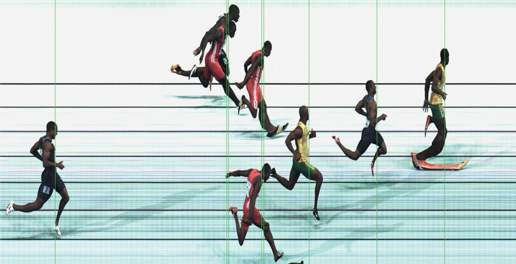 12th IAAF World Athletics Championships – Day Two RECORDE DE 2009 - O raio Usain Bolt: velocidade máxima durante 3 segundos