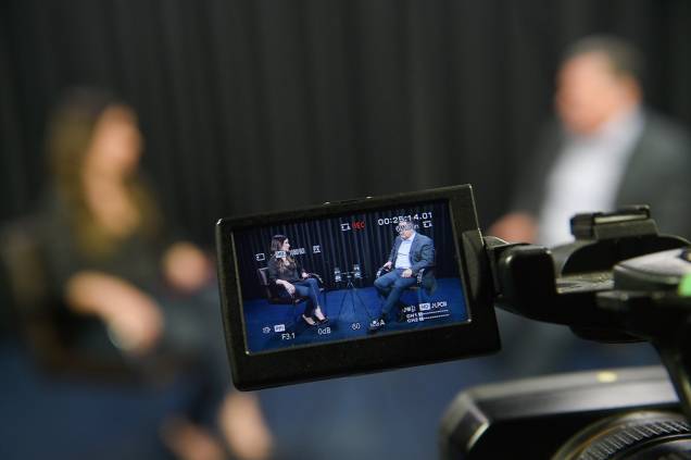 Entrevista da jornalista Marcela Rahal com presidente do PSDB, Marconi Perillo Entrevista da jornalista Marcela Rahal com presidente do PSDB, Marconi Perillo