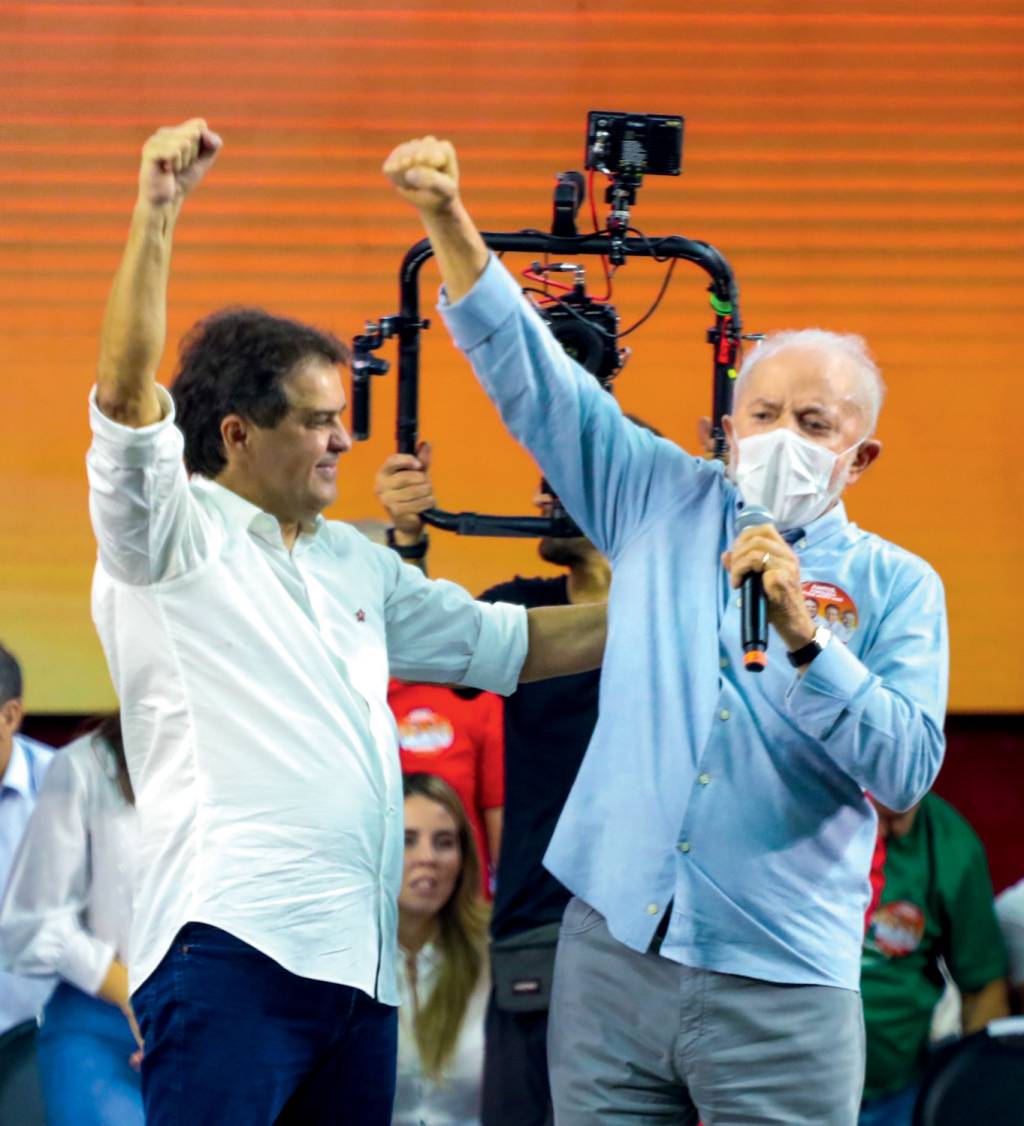 PT REALIZA CONVENÇÃO PARTIDÁRIA (CE). SONHO - Lula com Evandro Leitão em Fortaleza: PT quer vencer em capitais