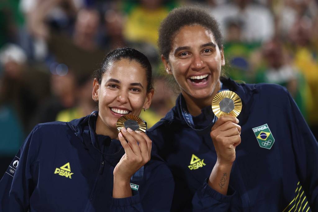 O ouro de Duda e Ana Patrícia, a dupla dinâmica do vôlei de praia