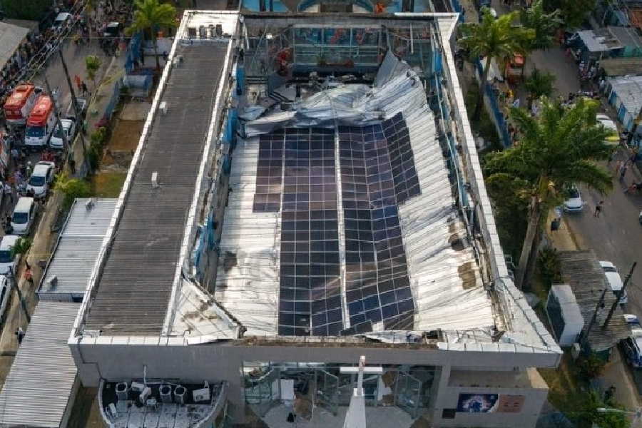 Recife: teto de igreja desaba e deixa ao menos dois mortos