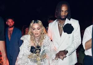 Madonna e o namorado Akeem Morris