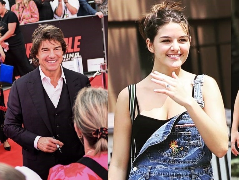 Tom Cruise e a filha Suri
