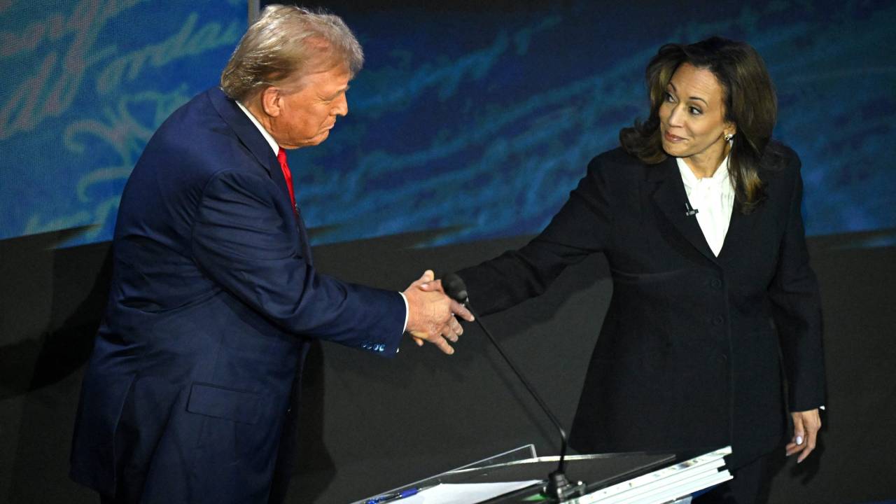 Debate entre Donald Trump e Kamala Harris